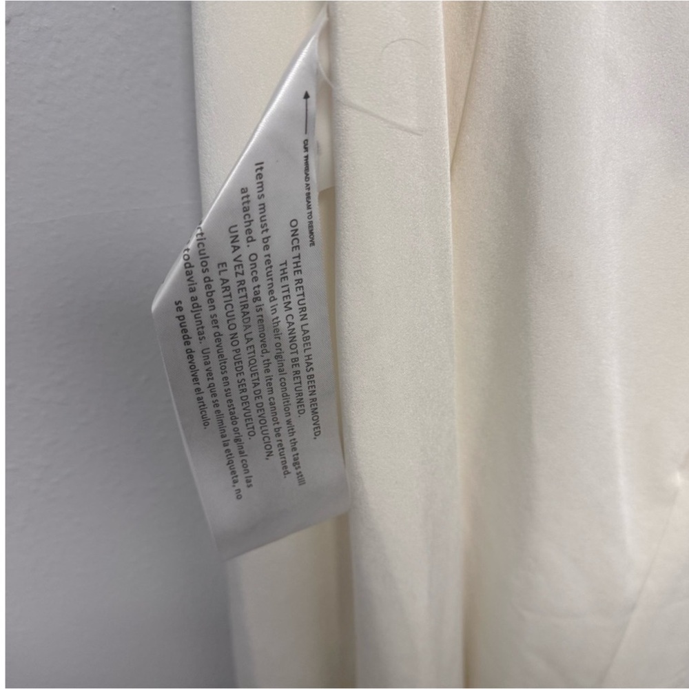 NWOT Mac Duggal 11126 Elegant White Off-Shoulder Gown - Picture 4 of 6